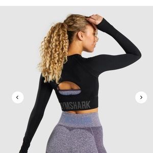 Gymshark long sleeve flex crop